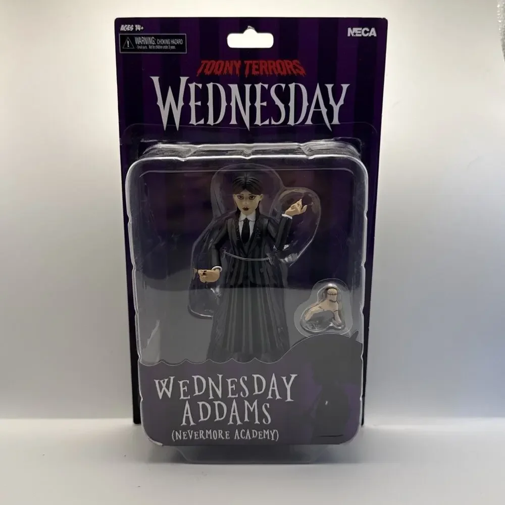 NECA Toys Toony Terrors Wednesday Addams (Nevermore Academy)